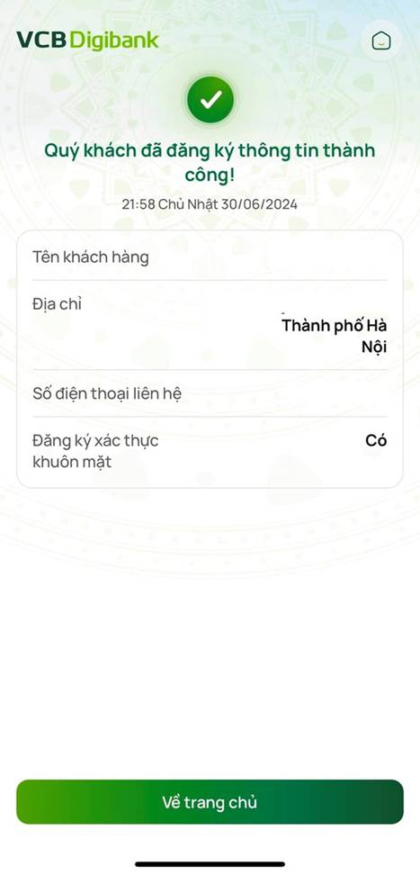 HƯỚNG DẪN CÀI ĐẶT SINH TRẮC HỌC TRÊN ỨNG DỤNG NGÂN HÀNG- Ảnh 5.