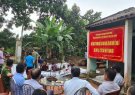 Khởi công xây dựng nhà ở cho hộ nghèo Lê Thị Khuyến thôn 3 xã Thọ Sơn.