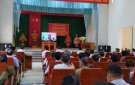 Đảng bộ xã Thọ Sơn tổ chức hội nghị trực tuyến  học tập Nghị quyết số 58 – NQ/TW của Bộ Chính trị về “Xây dựng và phát triển tỉnh Thanh Hóa đến năm 2030, tầm nhìn đến năm 2045”