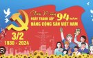 Bài tuyên truyền kỉ niệm 94 năm ngày thành lập Đảng cộng sản Việt Nam (03/02/1930- 03/02/2024)