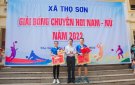 Bế mạc Giải Bóng chuyền hơi Nam - Nữ xã Thọ Sơn năm 2022.